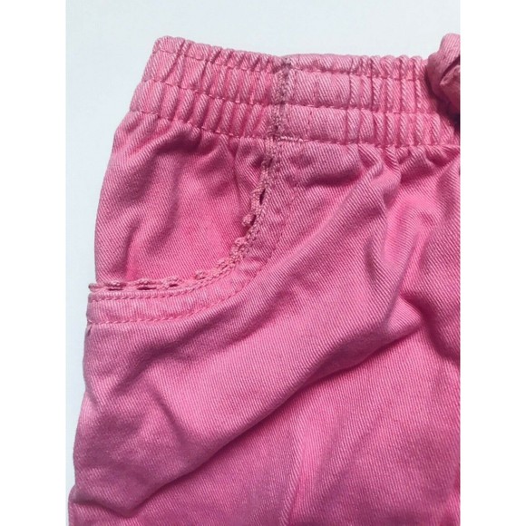 Girl's Size 9 M 6-9 Months Two Piece White Floral Carter's Top, Pink Pants - Picture 8 of 8